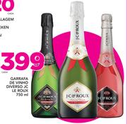 Garrafa De Vinho Diverso JC Le Roux-750ml Cada