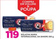 bolacha Maria Internacional da Bakers-2 x 200g