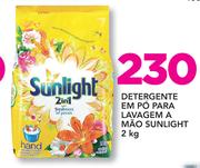 Detergente Em Pó Para Lavagem A Mão Sunlight -2kg