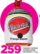Frango Inteiro Congelado Nacional-1.3Kg