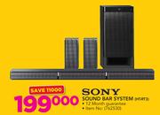 Sony Sound Bar System HT-RT3