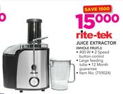 Rite Tek Juice Extractor WHOLE FRUIT-J