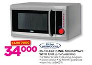 Haier Thermocool 25Ltr Electronic Microwave With Grill HTMO-HSB2390E