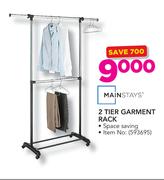 Mainstays 2 Tier Garment Rack