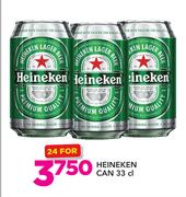 Heineken Can-24 x 33cl