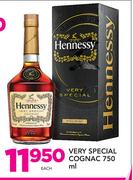 Hennessy Very Special Cognac-750ml Each