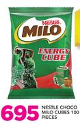 Nestle Choco Milo Cubes 100 Pieces