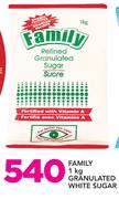 Family Granulated White Sugar-1Kg