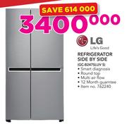 LG Refrigerator Side By Side GC-B247SLUV S
