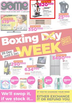Game Tanzania : Boxing Day (26 Dec 2017 - 3 Jan 2018), page 1