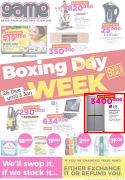 Game Tanzania : Boxing Day (26 Dec 2017 - 3 Jan 2018), page 1