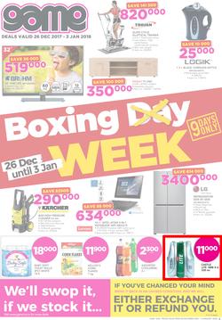 Game Tanzania : Boxing Day (26 Dec 2017 - 3 Jan 2018), page 1