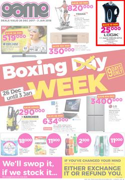 Game Tanzania : Boxing Day (26 Dec 2017 - 3 Jan 2018), page 1