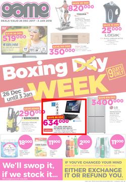 Game Tanzania : Boxing Day (26 Dec 2017 - 3 Jan 2018), page 1