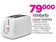 Brabantia 2 Slice Toaster
