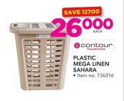 Contour Plastic Mega Linen Sahara