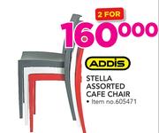 Addis Stella Assorted Cafe Chair-For 2