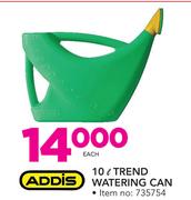 Addis 10ltr Trend Watering Can-Each