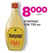 Konyagi Gin-750ml