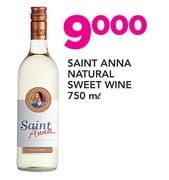 Saint Anna Natural Sweet Wine-750ml