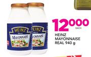 Heinz Mayonnaise Real-940gm Each