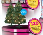 Christmas Tree Including Lights 90cm
