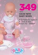 Baby Born 43cm New Baby Born-Each
