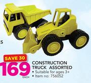 Adventure Wheels Construction Truck-Each