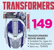 Transformers Movie Masks-Each