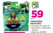 Ben 10 Omniverse Minitures-Each