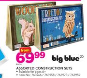 Big Blue Construction Sets-Each