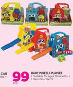 Baby wheels Playset-Each