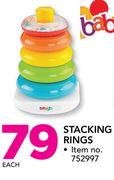 Babygro Stacking Rings-Each