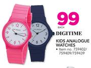 Digitime Kids Analogue Watches-Each