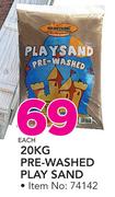 Pre-Washed Play Sand-Each