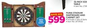 Puma stadium Dartboard And Cabinet Set-Each