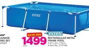 Intel Rectangular Metal Frame Pool-Each