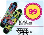 24” Mini Skateboads-Each