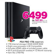 PS4 PRO 1TB Slim 