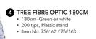 Tree Fibre Optic 180cm-Each
