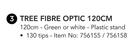 Tree Fibre Optic 120cm-Each