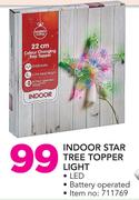 Indoor Star Tree Topper Light
