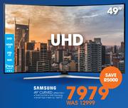 Samsung 49" UHD Curved TV - 49MU7351