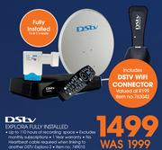 DSTV Explora Fully Installed + DSTV WiFi Connector