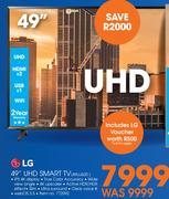 LG 49" UHD Smart TV - 49UJ620