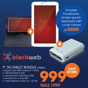 Blackweb 9" 3G Tablet Bundle - S9000