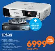 Epson Projector + Free DSTV Stand-Alone HD Decoder