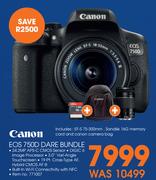 Canon EOS 750D Dare Bundle