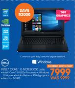 Dell Intel Core i5 Notebook