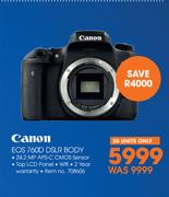 Canon 760D DSLR Body